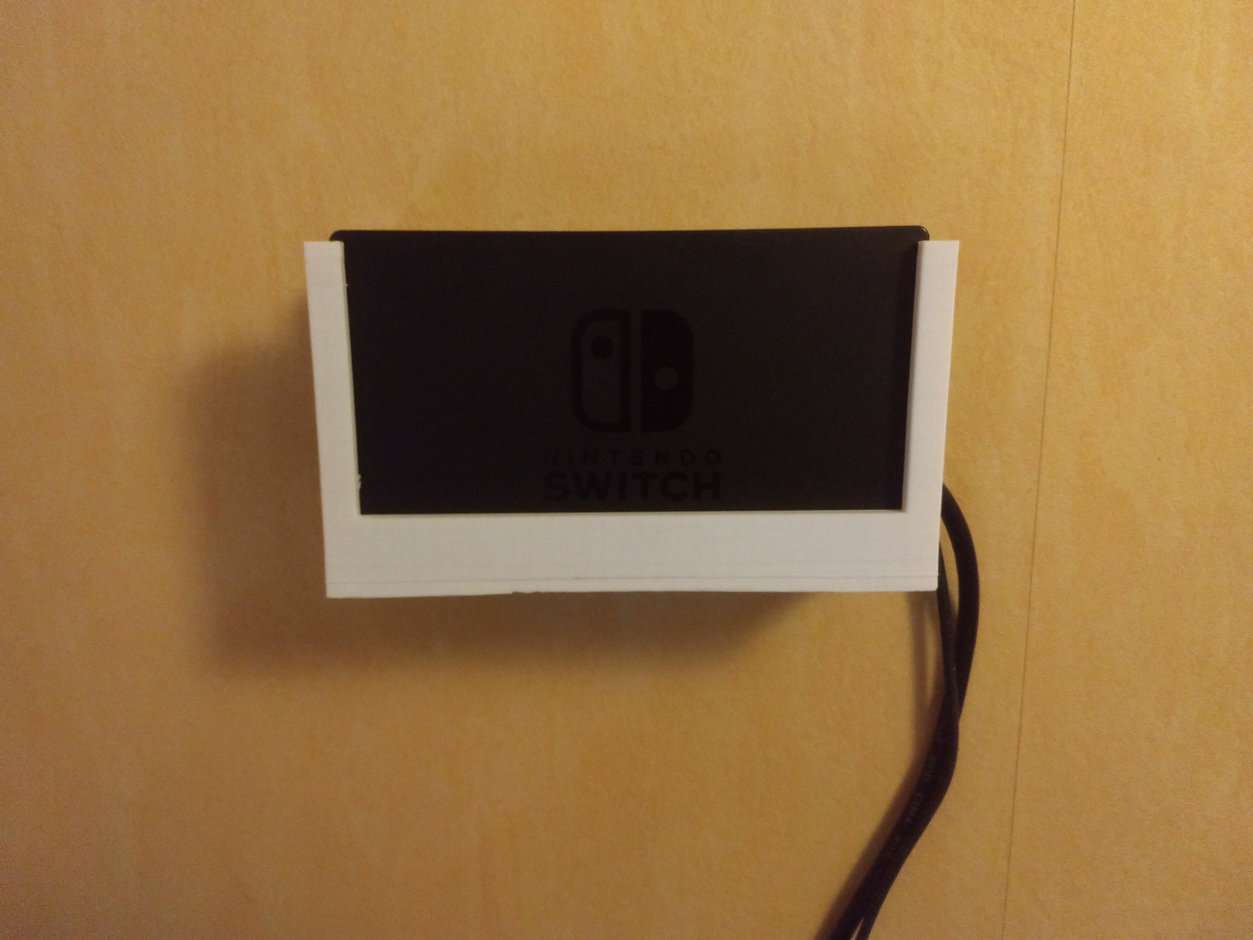 Free STL file Wall Mount Dock Nintendo Switch・Design to download and 3D